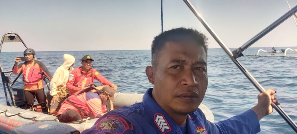 Diduga Terjatuh Seorang Nelayan Hilang di Perairan Selat Lombok -Bali