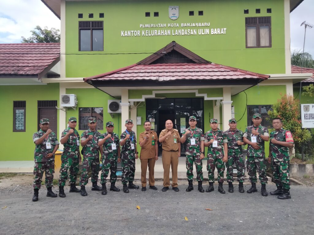 Kunjungi Kantor Lurah ” Babinsa Laksanakan Pul Datater Pada Kegiatan Koramil Model