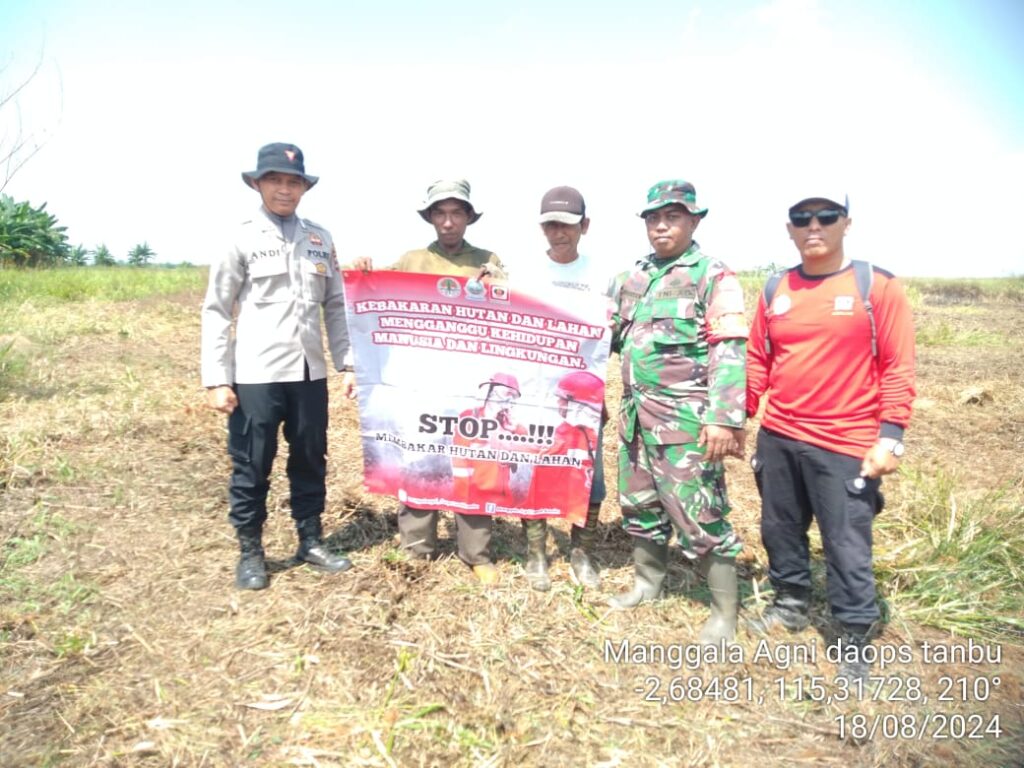 Patroli Bersama Cegah Karhutla di Desa Panggang Marak