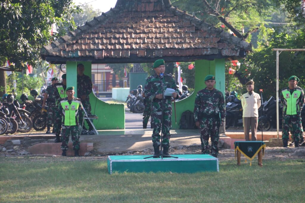 Dandim 0803/Madiun Pimpin Apel Kesiapan Pengamanan Pilkada Serentak 2024