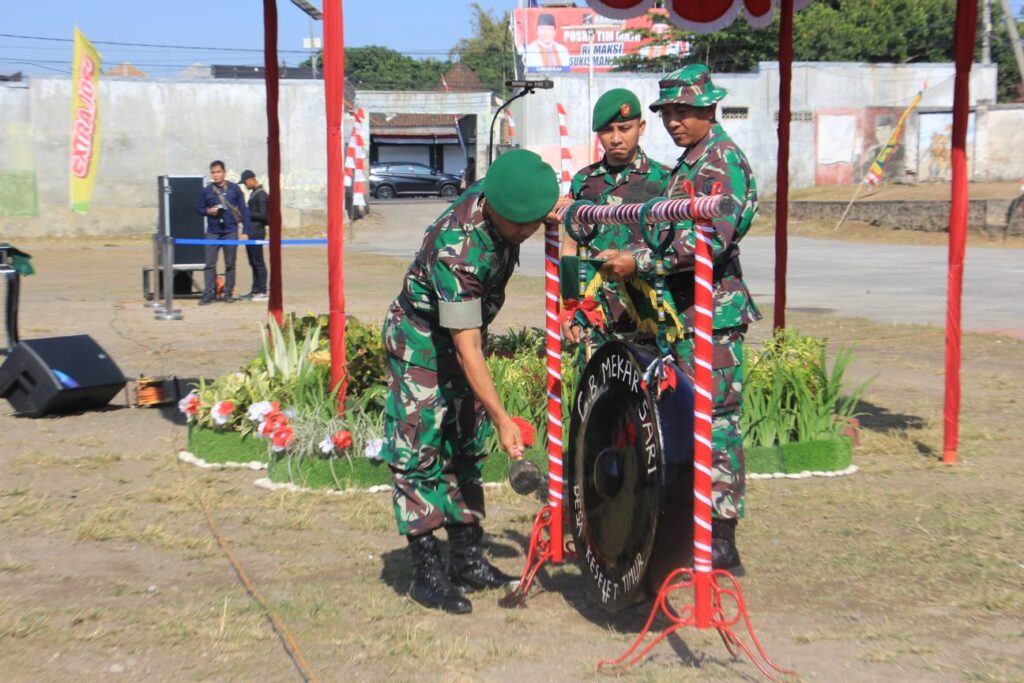 TMMD Ke-121 Tahun Kodim 1615 Lotim Resmi Ditutup