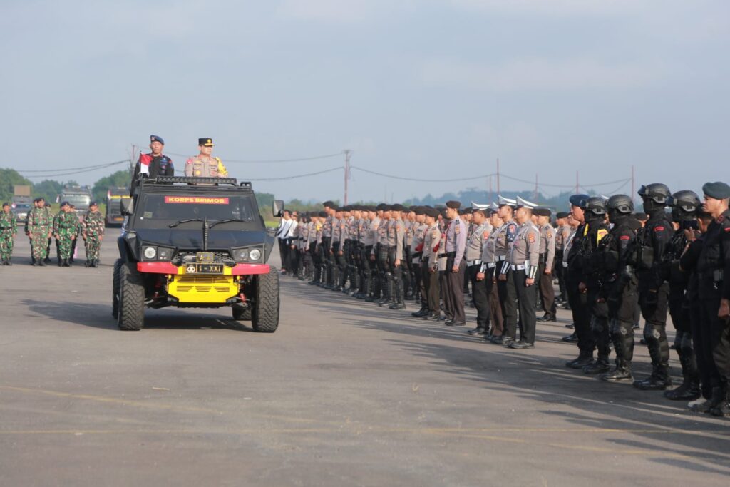 Kapolda NTB Pimpin Apel Gelar Pasukan Ops Mantap Praja Rinjani 2024 