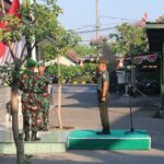 Kasdim 0803/Madiun Pimpin Upacara Bendera, Tekankan Pentingnya Disiplin Prajurit