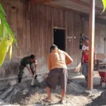 Kepedulian Serma Mulyono Bantu Warga Renovasi Rumah.