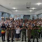 Peduli Dunia Pendidikan,Kodim 1015/Sampit Bersama Satpol PP Kab.Kotim Berikan Sosialisasi Wasbang Dan pencegahan kenakalan remaja melalui program “Pacar Genit” 