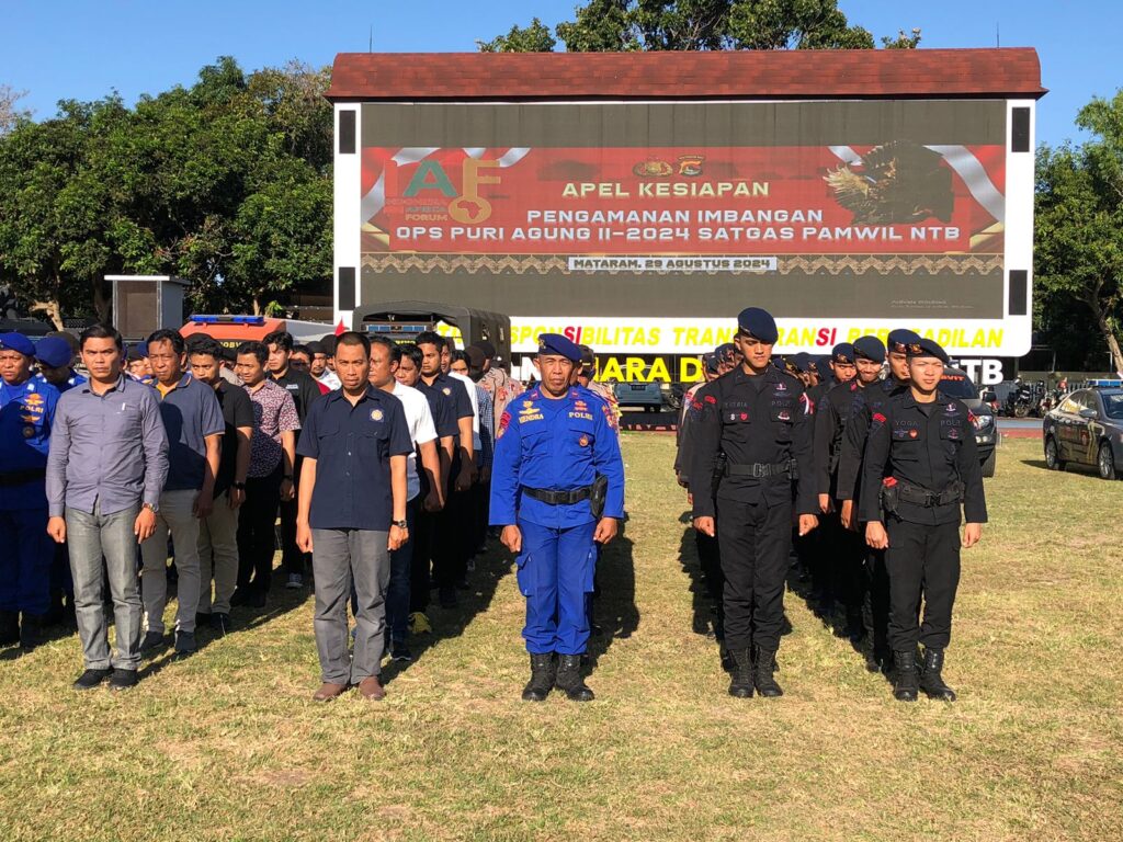 Polda NTB Laksanakan Operasi Imbangan Puri Agung II Untuk Dua Acara Penting di Bali