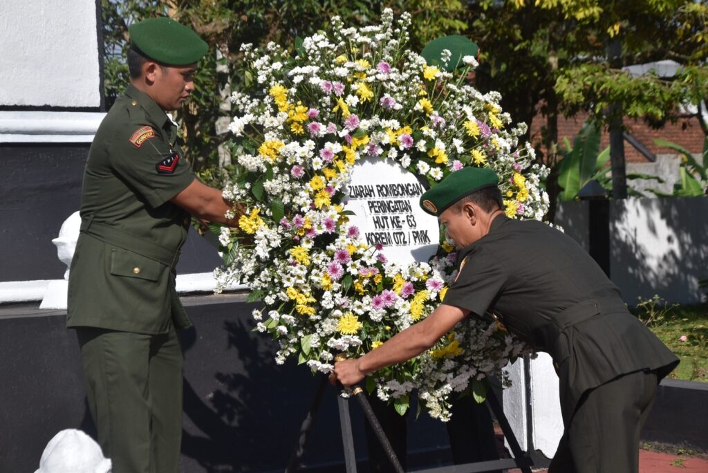 Peringatan HUT Korem 072/Pamungkas Ke-63, Kodim 0707/Wonosobo Gelar Ziarah Di TMP Wiropati