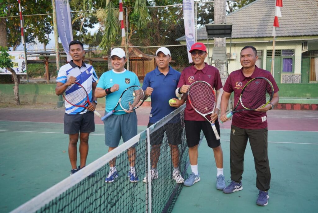 Danrem Cup 2024: Semangat Terpancar di Lapangan Tenis NTB