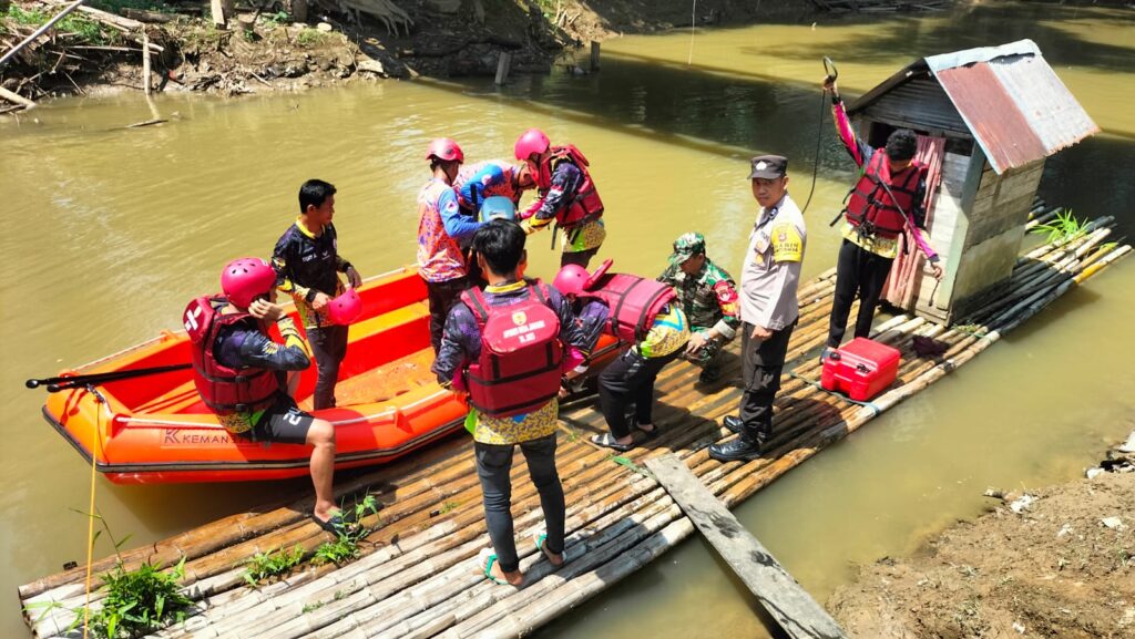 Koramil Pandawan Ikuti Latihan Gabungan Penanggulangan Bencana