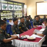 Tim Wasrik Current Audit Itdam VI/Mulawarman Lakukan Pemeriksaan Program Kerja Kodim 1002/HST