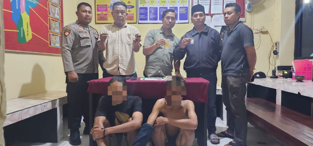 Patroli KRYD Jelang Pilkada, Polsek Pratim Amankan Dua Pemuda Membawa Sabu.