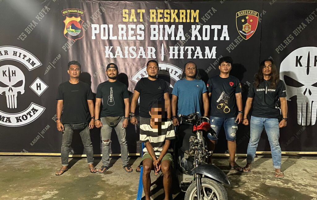 Gerak Cepat Tim Puma I Sat Reskrim Polres Bima Kota Ungkap Kasus Curanmor