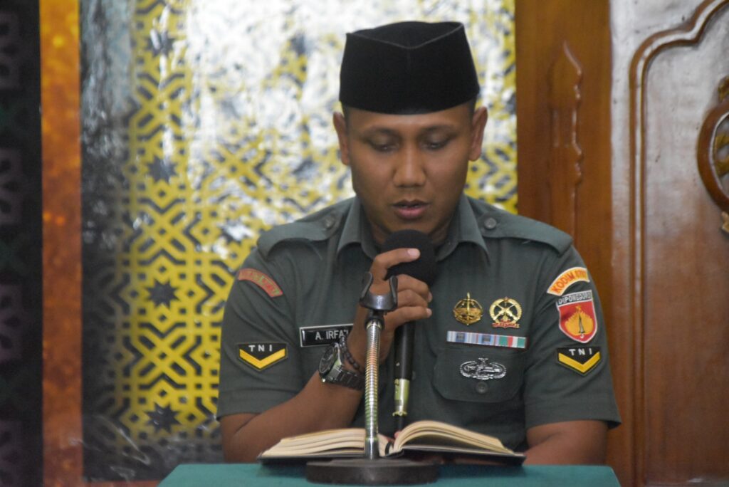 Kodim 0707/Wonosobo Gelar Peringatan Maulid Nabi di Mushola As Syuhada