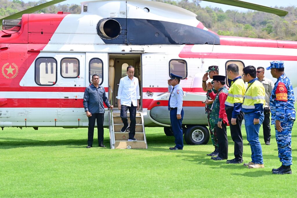 TNI-Polri Sukseskan Kunjungan Presiden Joko Widodo di Nusa Tenggara Barat