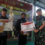 Lomba PBB ” Piala Panglima TNI Resmi Ditutup” Dandim 1006/Banjar Serahkan Tropy Kepada Para Pemenang”