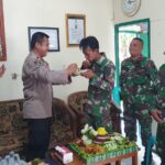 Kejutan HUT TNI Ke-79, Koramil Jajaran Kodim 1001/HSU-BLG Diberi Ucapan Selamat Oleh Polsek jajaran Polres HSU-BLG