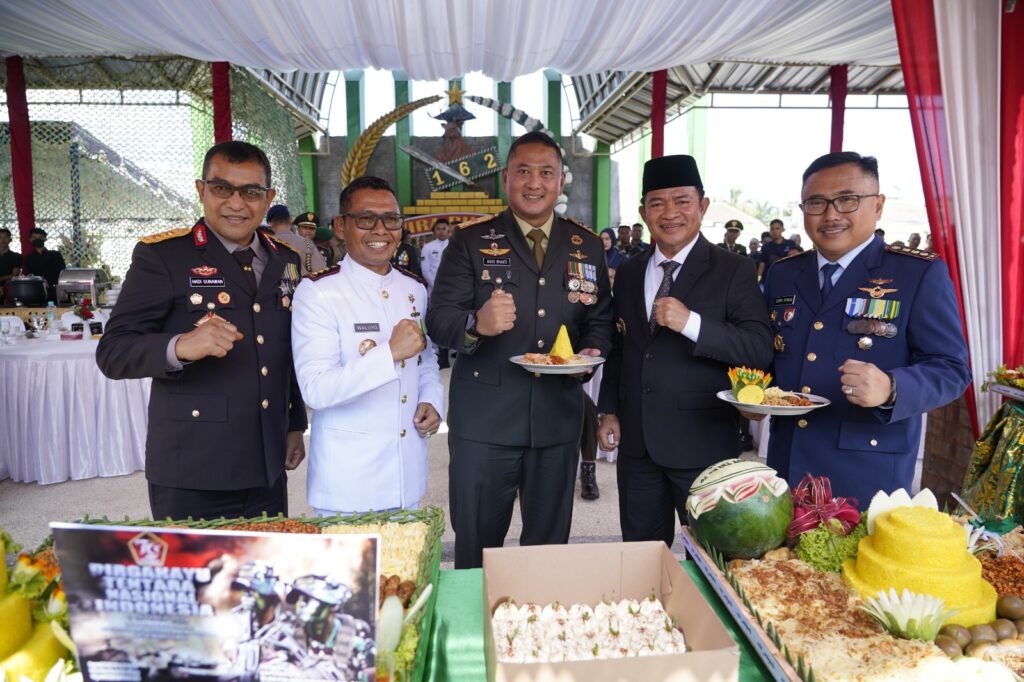 Korem 162/WB Peringati HUT TNI ke-79: TNI Modern Bersama Rakyat Siap Kawal Suksesi Kepemimpinan Nasional