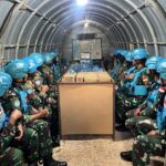 “DITENGAH SITUASI KONFLIK DI LEBANON SELATAN, PRAJURIT SATGAS YONMEK TNI KONGA XXIII-R UNIFIL TETAP RAYAKAN HUT KE-79 TENTARA NASIONAL INDONESIA”