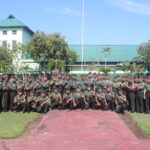 Kodim 1203/Ketapang Gelar Upacara Korps Raport Kenaikan Pangkat Bintara dan Tamtama 1 Oktober 2024.   