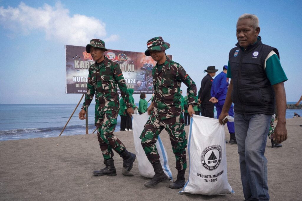 Peringati HUT Ke-79 TNI, Karya Bhakti digelar di Loang Balok