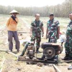 Letkol Inf Budi Santoso Tinjau Program Pompanisasi di Wilayah Koramil 0808/10 Kademangan