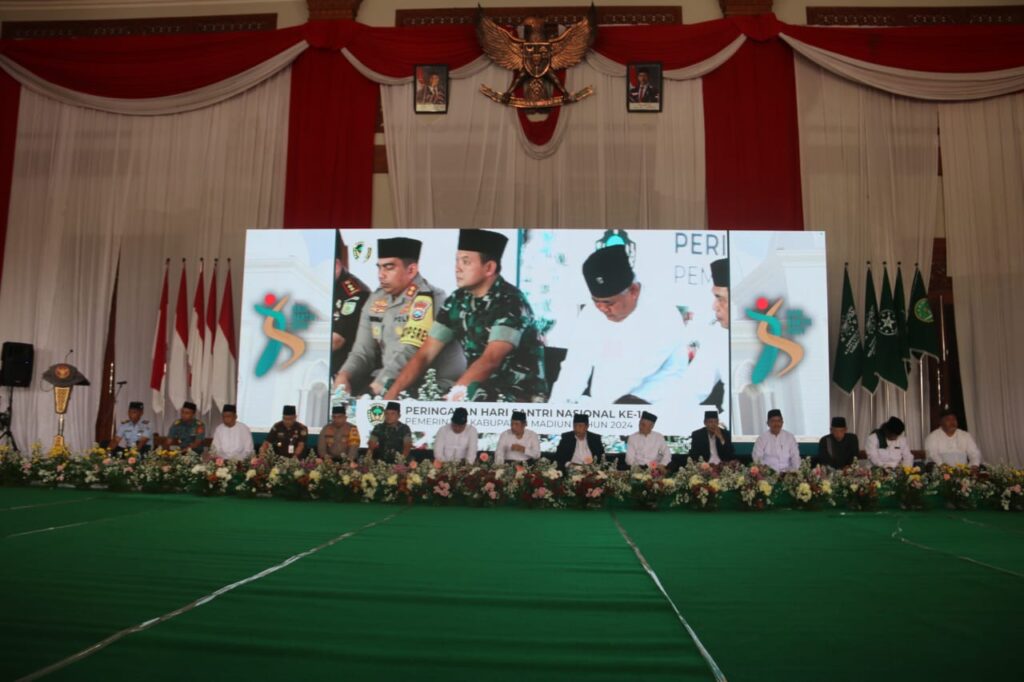 Dandim Madiun Hadiri Acara Peringatan Hari Santri Nasional 2024