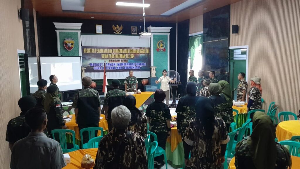 Sinergi Keluarga Besar TNI dan Generasi Muda di Kodim 1606