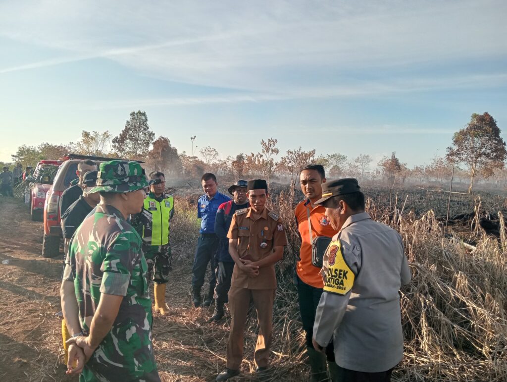 Karhutla Masih Terjadi, Dandim 0105/Abar Menggugah Kesadaran Semua Pihak Untuk Tidak Menyulut Api