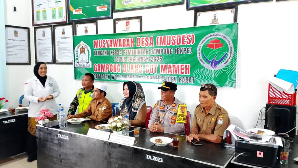 Dengan Semangat Kebersamaan, Tiga Pilar Desa Blang Cot Mameh Menyusun RKPG Tahun Anggaran 2925