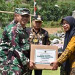 andim 0707/Wonosobo Tutup Program TMMD Sengkuyung Tahap IV di Desa Jojogan