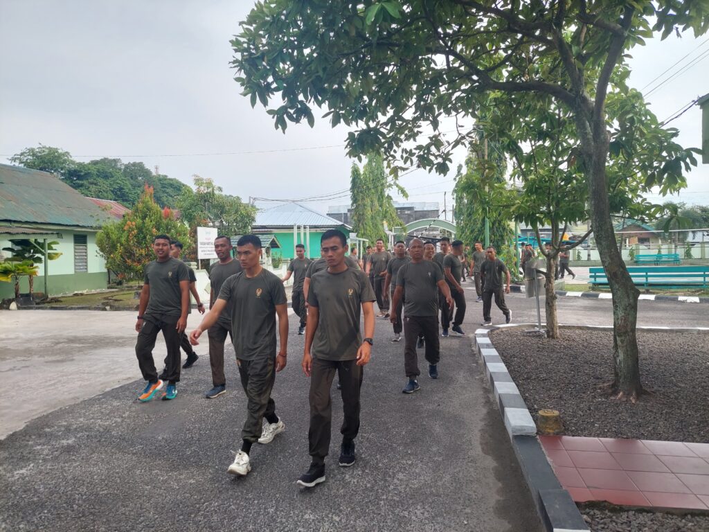 Guna Menjaga Kebugaran dan Kesehatan Yang Prima,Kodim 1015/Sampit Gelar Jum’at Sehat