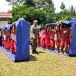 Peduli Pendidikan, Kodim 1015/Sampit Gelar Komsos Dengan Anak Siswa Siswi di Wilayah Binaan