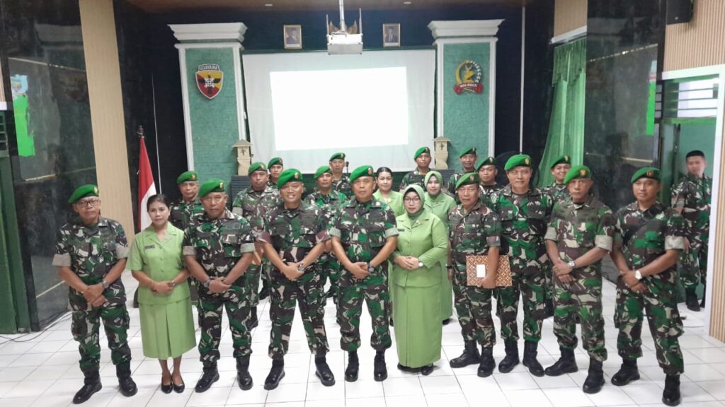 Tradisi Pelepasan dan Penyambutan Anggota Baru Kodim 1606/Mataram