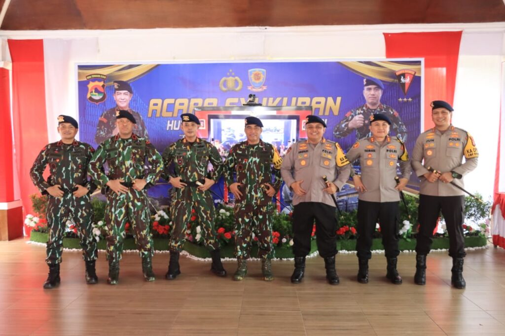 Kapolres Loteng Hadiri Syukuran HUT Ke-79 Korps Brimob Polri di Mako Sat Brimobda NTB.