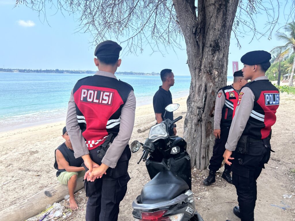 Patroli Upaya Polres Lombok Utara Jaga Harkamtibmas