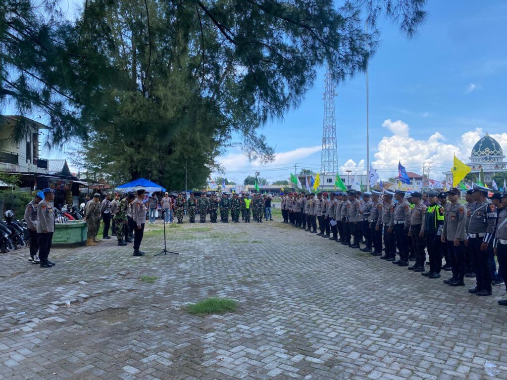 Polres Lombok Utara Terjunkan 238 Personil Amankan Kampanye Akbar