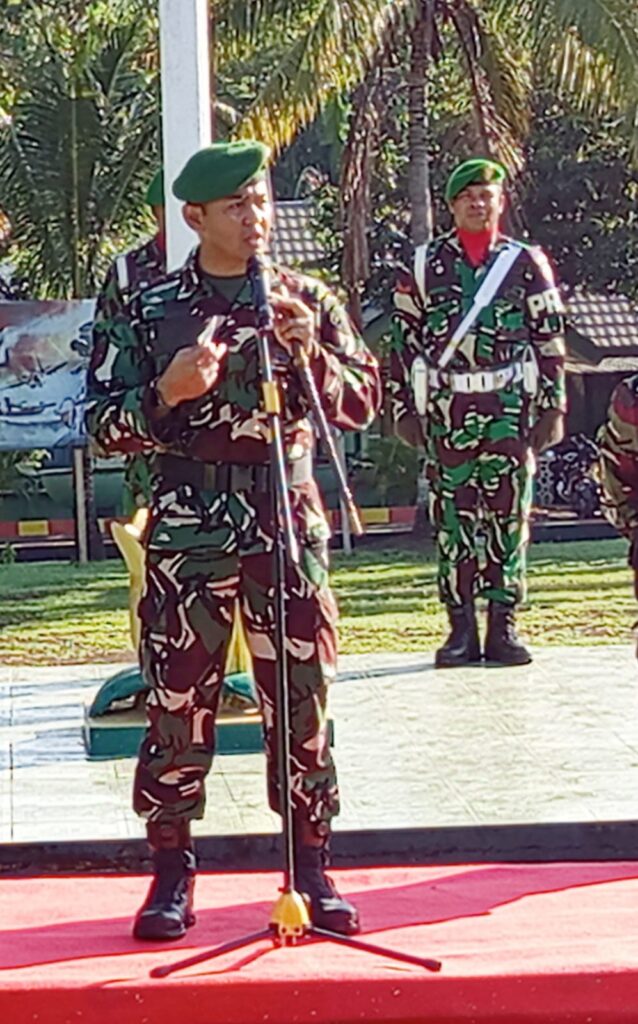 Jam Komandan, Dandim Himbau Anggotanya Jaga Kesehatan dan Hindari Pelanggaran