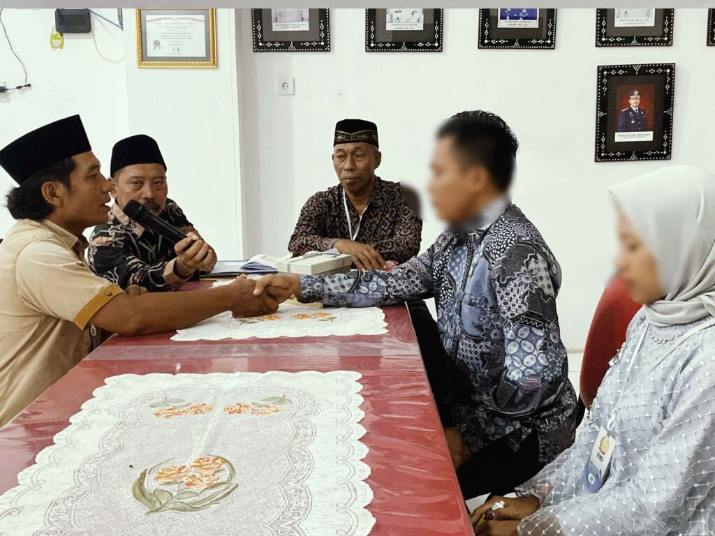 Meski Dibalik Jeruji Besi, Lapas Lombok Barat Fasilitasi Pernikahan Warga Binaan