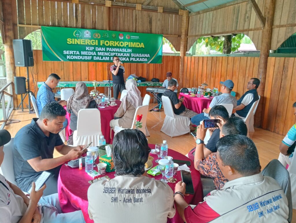 Ciptakan Suasana Kondusif Sambut Pilkada Serentak 2024, Forkopimda Aceh Barat Sinergi Melalui Ajang Coffee Morning Dan Tenis Bersama Di Makodim 0105/Abar