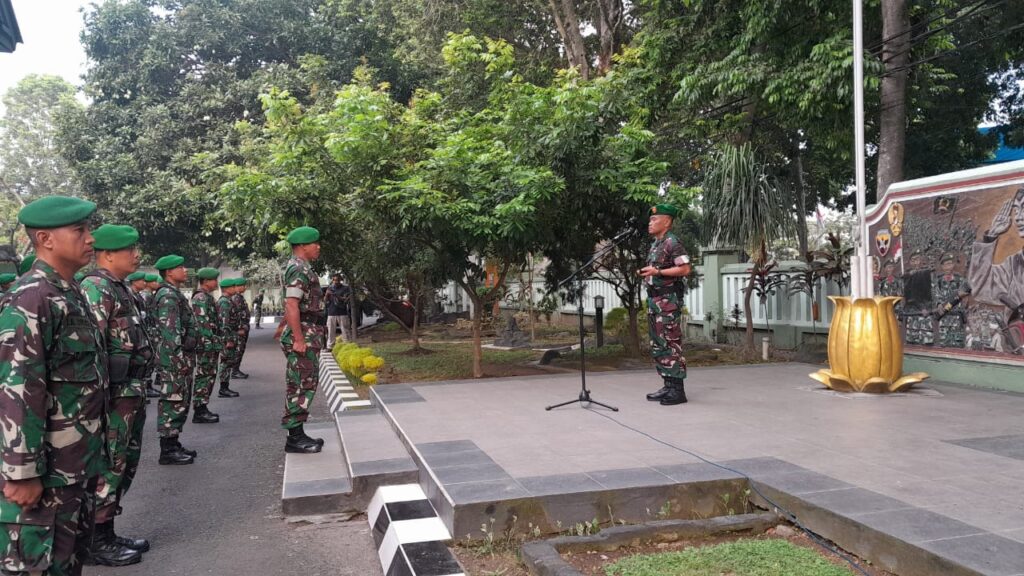 Dandim 1606 Pastikan Kesiapan TNI Amankan Pilkada Damai