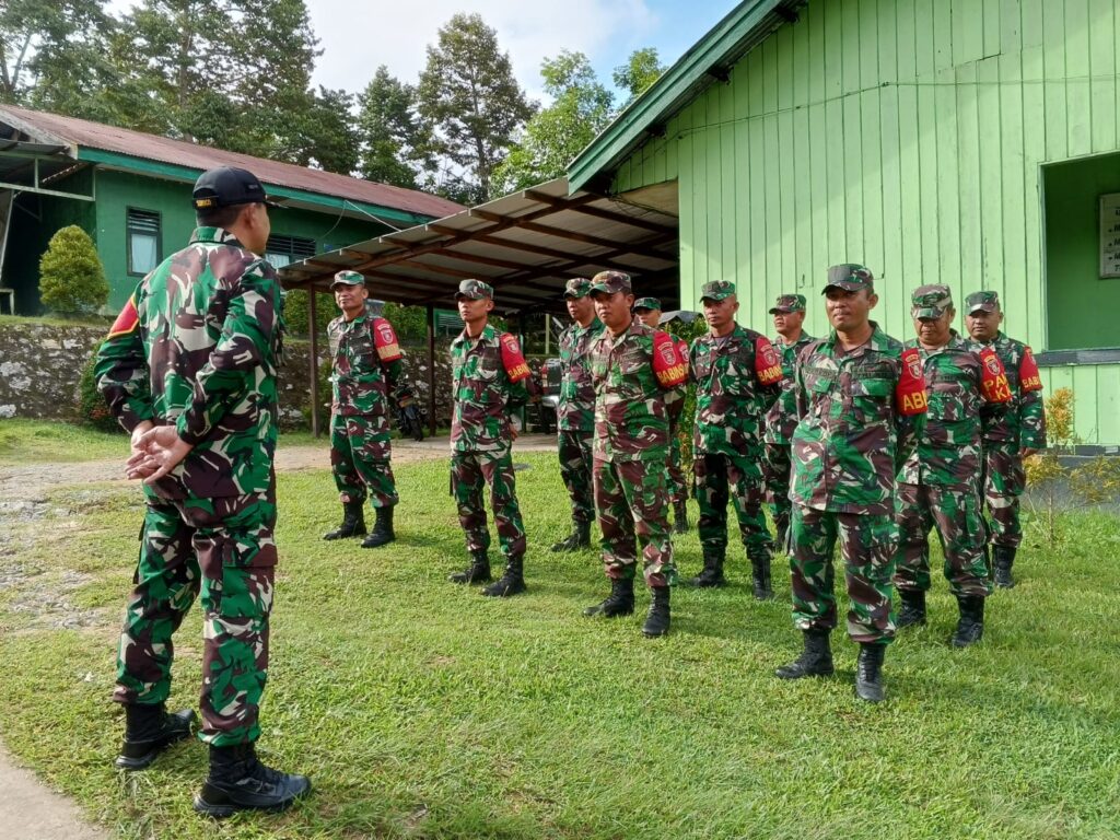 Danramil Kota Bangun Tekankan Netralitas