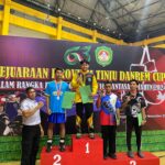 Kejurprov Tinju Danrem Cup 2024, HSU Raih 1 Emas, 3 Perak dan 8 Perunggu