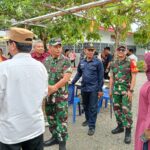 Danrem 012/TU Bersama Unsur Forkopimda Melalukan Peninjauan Ke TPS – TPS Yang Berada Di Wilayah Kabupaten Aceh Barat