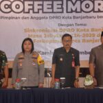 Kasdim Banjar Hadir Diskusi Sekaligus Coffee Morning Bersama DPRD Dan Forkopimda Bahas Ide dan Inovasi Pembangunan