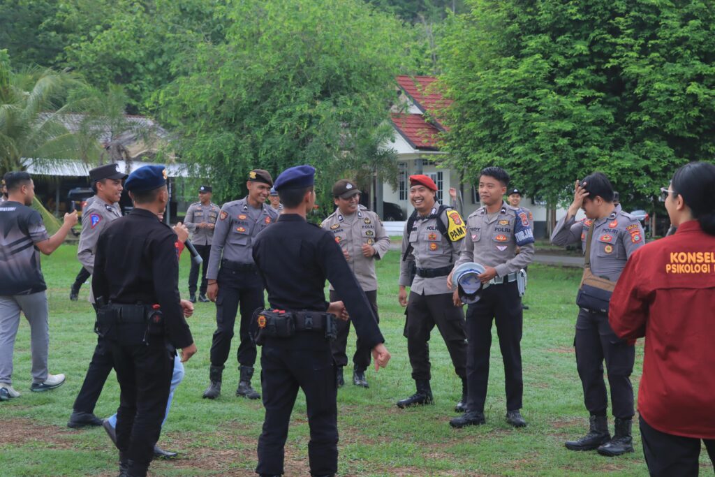 Usai Tugas Pengamanan Pilkada, Polres Sumbawa Barat Gelar Pendampingan Psikologi oleh Konselor