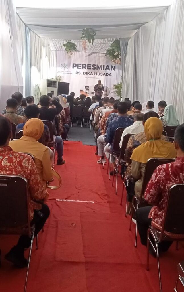 Peltu Acep Batuud 0819/11 Beji Hadiri Peresmian Rumah Sakit