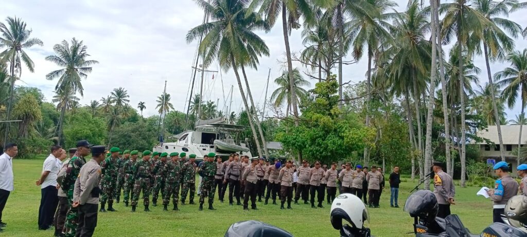 Polres Lombok Utara Amankan Sidang Pleno Tingkat Kabupaten