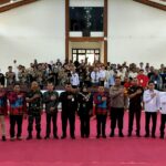 Kodim 1015/Sampit Turunkan Personil dalam Amankan Rapat Pleno Terbuka Tingkat Kabupaten 