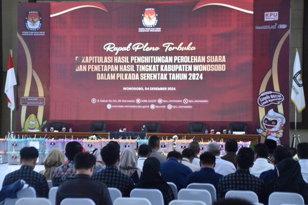 Kodim 0707/Wonosobo Dukung Pengamanan Sidang Pleno Pilkada, Pastikan Kondusivitas