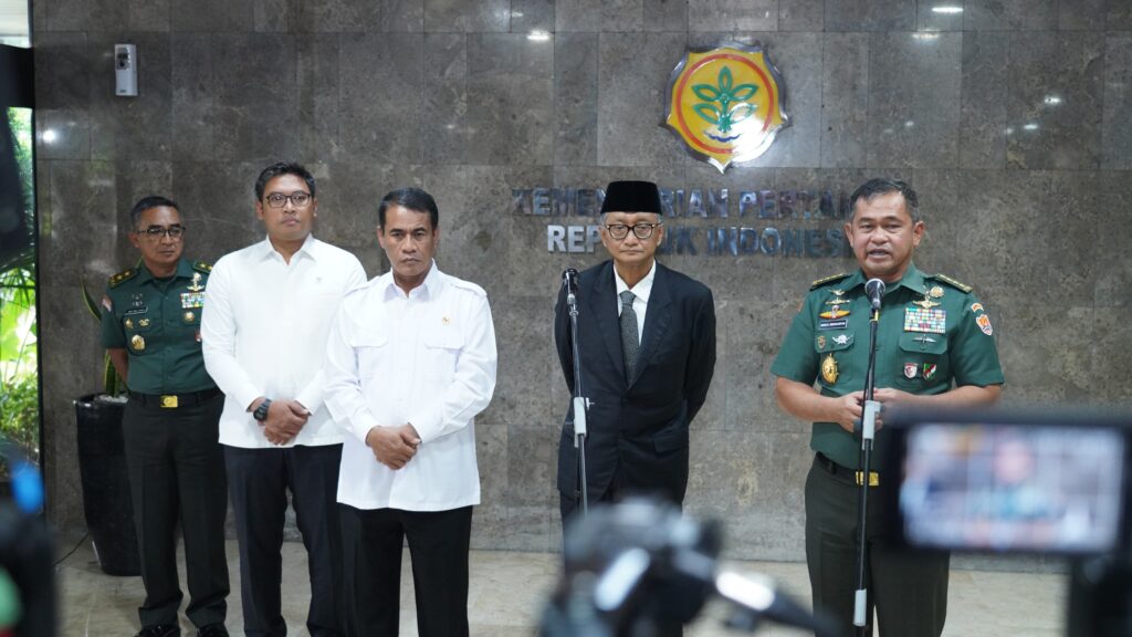 Hadiri Rapat Koordinasi, Kasad Siap Dukung Penuh Program Swasembada Pangan